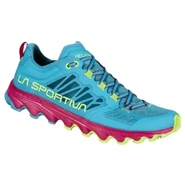 Scarpe running donna La Sportiva  Helios III Woman Topaz/Red Plum