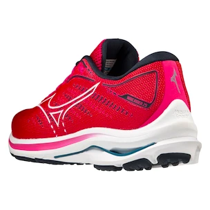 Scarpe running donna Mizuno  Wave Rider 25 Pink Peacock/White  UK 5