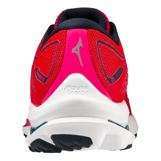 Scarpe running donna Mizuno Wave Rider 25 Pink Peacock White UK 5 Sportega