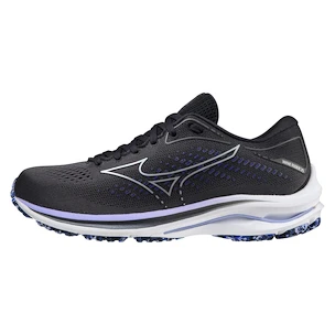 Scarpe running donna Mizuno  Wave Rider Wave Rider 25 / Blackened Pearl / 10077C / Violet Glow