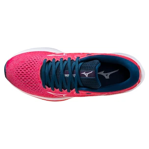 Scarpe running donna Mizuno  Wave Rider Wave Rider 25 / Phlox Pink / White / Gibraltor Sea  UK 5