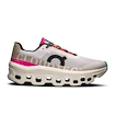 Scarpe running donna On Cloudmonster Silver/Ivory