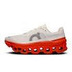 Scarpe running donna On Cloudmonster White/Flame