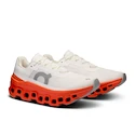 Scarpe running donna On Cloudmonster White/Flame