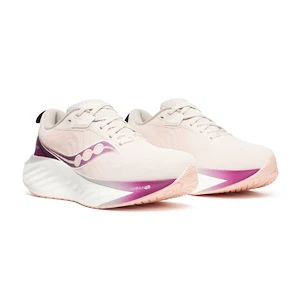 Scarpe running donna Saucony  Triumph 22 Moon/Eggplant