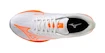 Scarpe running uomo Mizuno Wave Rebellion Sonic White/Light Orange/Blue Ashes