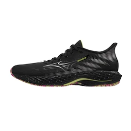 Scarpe running uomo Mizuno Wave Rider 28 Black / Silver / Sunny Lime