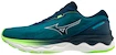 Scarpe running uomo Mizuno  Wave Skyrise 3 Algiers Blue/White  UK 10