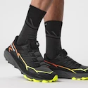 Scarpe running uomo Salomon Thundercross  Black / Quiet Shade / Neon Flame