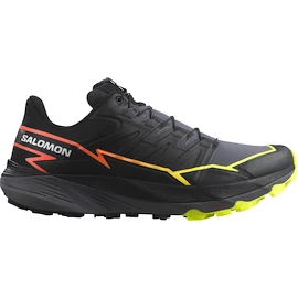 Scarpe running uomo Salomon Thundercross Black / Quiet Shade / Neon Flame