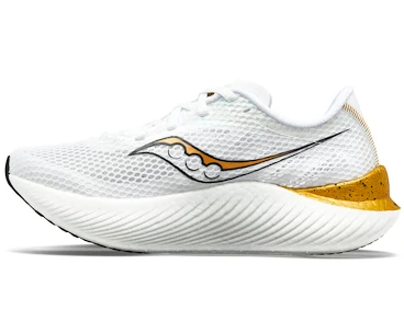 Scarpe running uomo Saucony  Endorphin Pro 3 White/Gol  UK 7,5