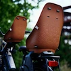 Seggiolino per bambini per biciclette Urban Iki  BIO Rear seat Carrier mounting Haniwa Brown/Bincho Black