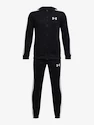 Set da bambino Under Armour  Knit Hooded Track Suit-BLK