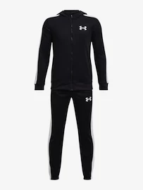 Set da bambino Under Armour Knit Hooded Track Suit-BLK