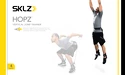 Set di cinghie per allenamento sportivo SKLZ  Multifunkční cvičební set s expandéry HOPZ 2.0