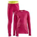 Set termico per bambini Craft  Core Warm Baselayer Junior pink  110 cm