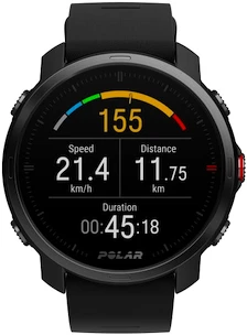 Smartwatch Polar Grit X Black M/L