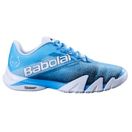 Stivali da padel da uomo Babolat Jet Premura 2 Men Lebron Cyan Blue/White