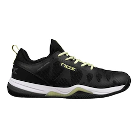 Stivali da padel da uomo NOX Nerbo Black/Soft Lime