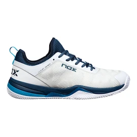 Stivali da padel da uomo NOX Nerbo White/Swedish Blue