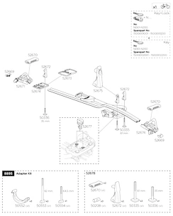 Tappo di chiusura in plastica Thule  52669