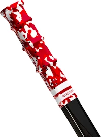 Tappo per bastoni da hockey RocketGrip Hole Camo Grip Red