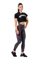 Top donna Nebbia  Fit & Sporty crop top black