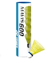 Volani da badminton Yonex  Mavis 600 Yellow (6 Pack)  striscia rossa (fino a 14°C)