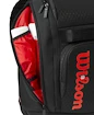 Zaino tennis Wilson  Clash V3 Backpack Black/Infrared