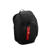 Zaino tennis Wilson  Clash V3 Backpack Black/Infrared